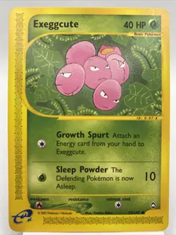 Exeggcute 76/147 - Aquapolis Pokemon Card NM- - Image 1