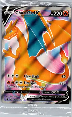 Sealed - Charizard V SWSH050 SWSH: Sword & Shield Promo Cards - Pokemon Card - Image 1