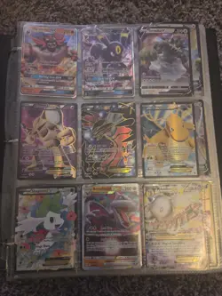 Pokemon TCG Binder Collection Lot Various Cards - Image 1