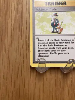 Pokemon TCG Pokemon Trader 1999 Base Set 77/102 Trainer Card - Image 5