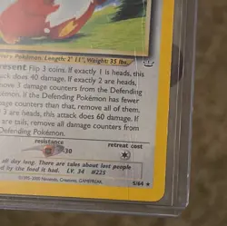 Pokemon TCG Delibird 5/64 Neo Revelation Holo Rare Card- DMG - Image 2