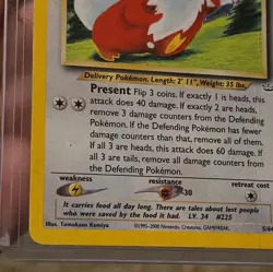 Pokemon TCG Delibird 5/64 Neo Revelation Holo Rare Card- DMG - Image 3