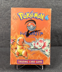 VINTAGE Pokemon Hot Water Theme Deck Wizards of the Coast - Box Only NO CARDS 742818061551 - Image 1