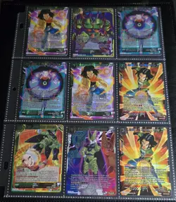 Dragon Ball Super Card Game Android Cell Lot Foil SR Super 17 Android 17 18... - Image 1