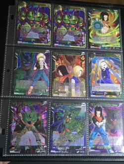 Dragon Ball Super Card Game Android Cell Lot Foil SR Super 17 Android 17 18... - Image 2