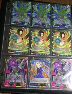 Dragon Ball Super Card Game Android Cell Lot Foil SR Super 17 Android 17 18... - Image 3