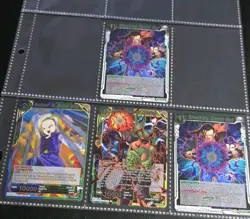 Dragon Ball Super Card Game Android Cell Lot Foil SR Super 17 Android 17 18... - Image 4