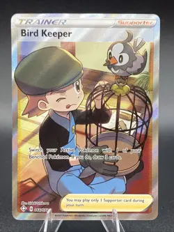 Bird Keeper - 066/072 66 72 Rare Holo - Shining Fates - Pokemon Card - NM - Image 1