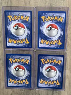 Pokemon TCG 4 Card Holo Lot - Gyarados + Pidgeot + Hitmonchan + Kabutops WOTC - Image 2