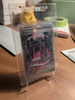 Battle Cage Full Art 116/094 From Phantasmal Flames. Near Mint-Mint Card. - Image 2