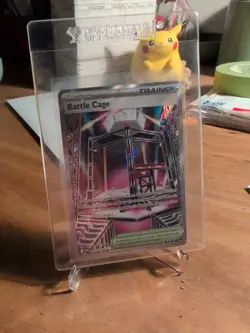 Battle Cage Full Art 116/094 From Phantasmal Flames. Near Mint-Mint Card. - Image 3