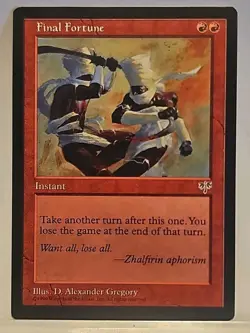 Mtg 🔮🔮 Final Fortune 🔮🔮 Mirage 🌟RARE🌟 Regular Magic The Gathering - Image 1
