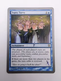 Magic the Gathering TOPSY TURVY Unhinged MTG - Image 1