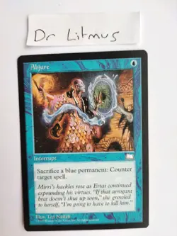 1x Abjure Weatherlight MTG Great Condition - Image 1