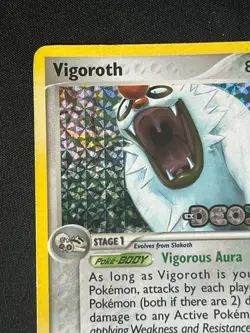 Pokemon TCG 2005 Vigoroth EX Deoxys 50/107 Holo STAMPED Lightly Played LP+ - Image 4