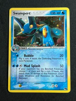 Pokemon TCG 2004 Swampert 5/17 POP Promo 1 Rare Holo Moderately Played MP - Image 5