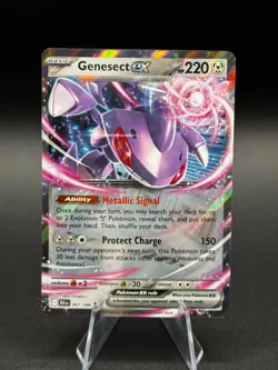 Genesect ex 067/086 Double Rare Black Bolt Pokemon Holo NM/M - Image 1