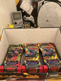 POKEMON TCG- MEGA EVOLUTION PHANTASMAL FLAMES / SCARLET & VIOLET DESTINED RIVALS - Image 1