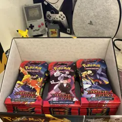 POKEMON TCG- MEGA EVOLUTION PHANTASMAL FLAMES / SCARLET & VIOLET DESTINED RIVALS - Image 2