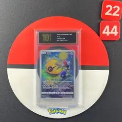 2024 Pokemon TCG S-Chinese Sword & Shield cs5aC 128/127 AR Lunatone Grade10 - Image 1