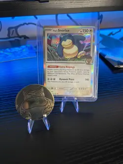 Hop’s Snorlax 017/159 + Snorlax Coin – NM – Pokemon TCG Holo Rare - Image 1