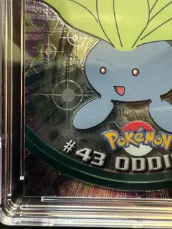 Pokemon Topps Chrome Oddish 43 CGC 10 GEM MINT - Image 5