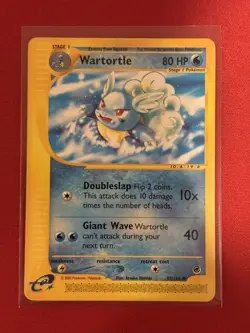 Pokemon Wartortle 92/165 Expedition Base Set 2002 - Near Mint - Image 1