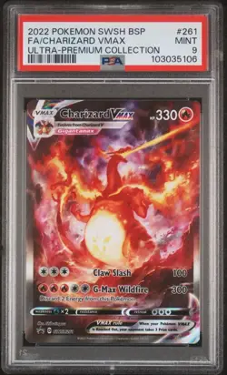 [PSA 9] Charizard VMAX SWSH261 261 Ultra Premium Collection Promo POKEMON - Image 1