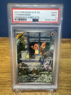 Pokemon TCG Charmander Obsidian Flames Promo #044 PSA Gem Mint 9 - Image 1