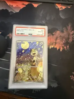 PSA 10 2025 Simplified Chinese Pokemon Meowth Gem Pack Vol 3 CBB3 CS 02 07 - Image 1