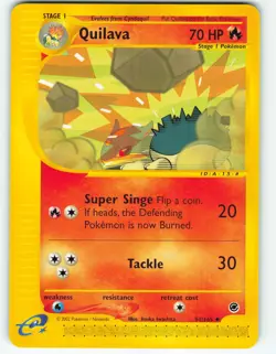 Quilava - 91/165 Expedition Base Set - Pokemon TCG - 2002 - Image 1