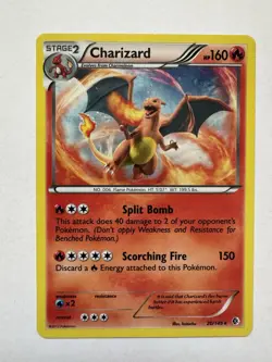 Pokemon TCG Charizard Boundaries Crossed 20/149 Cosmic Holo 🔥 Condition: MP - Image 1
