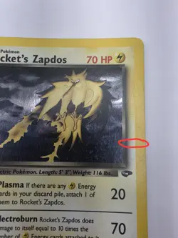 Pokemon TCG Gym Challenge Rocket's Zapdos Holo 15/132 - Image 4