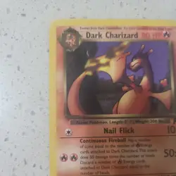 Pokemon Vintage Team Rocket Dark Charizard Rare English HP #21/82 2000 - Image 5