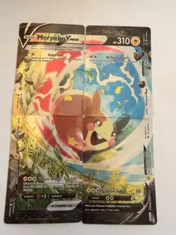 Morpeko V-UNION SWSH215 216 217 218 Pokemon SWSH Black Star Promo Holo Lot - Image 1