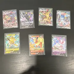 Pokemon Eeveelution Holo Lot - Umbreon Leafeon Glaceon Jolteon Flareon Japanese… - Image 1