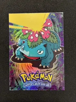 Pokemon Topps Lot Blue Label Rainbow Venusaur Foil Squirtle Blastoise + More - Image 1