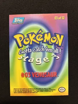 Pokemon Topps Lot Blue Label Rainbow Venusaur Foil Squirtle Blastoise + More - Image 2