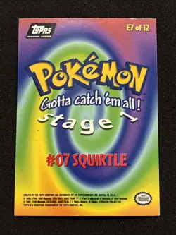 Pokemon Topps Lot Blue Label Rainbow Venusaur Foil Squirtle Blastoise + More - Image 4