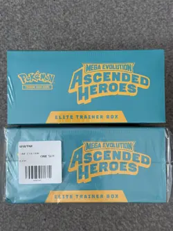 2x Pokemon Mega Evolution Ascended Heroes Elite Trainer Box BRAND NEW SEALED ✅ - Image 4