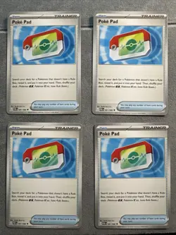 Pokemon TCG Poke Pad 081/088 Lot Of 4NM Perfect Order Poke Pad - Image 1