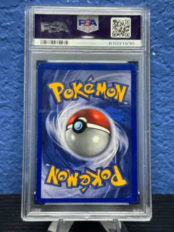 Vaporeon 12/64 Holo Rare Pokemon 1999 Jungle PSA 7 NM - Image 2