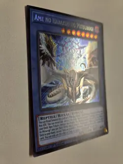 Ame No Habakiri No Mitsurugi L26D-ENM10 Secret Rare Yugioh 1st Edition Mint - Image 2