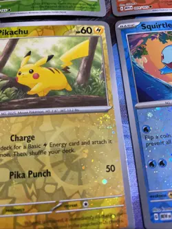 Pokemon 151 Cosmo Foil Promo Set Costco 3 Swirls On Each Card - Image 3