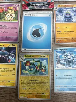 Pokemon Trading Cards Rare Ortega 219 197 Pack Of 10 With open Packet - Image 4