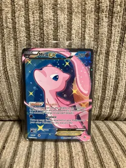 Pokemon Mew EX Full Art Ultra Rare Holo RC24/RC25 Legendary Treasures Card HP - Image 1