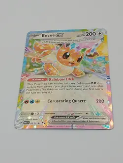 Pokemon TCG SV-Prismatic Eevee EX #75/131 Double Rare Card Nm - Image 1
