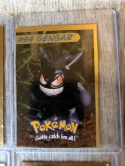Set of 1999 Hasbro Toy Wishes Magazine Spotlight Gold Border Pokemon Cards. - Image 3
