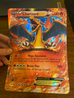 Pokemon Charizard EX XY17 Jumbo Oversized Holo Promo Card - 2014 - Rare - Image 2