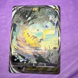 Pokemon Pikachu EX Full Art Holo Card 2024 120 HP - Image 4